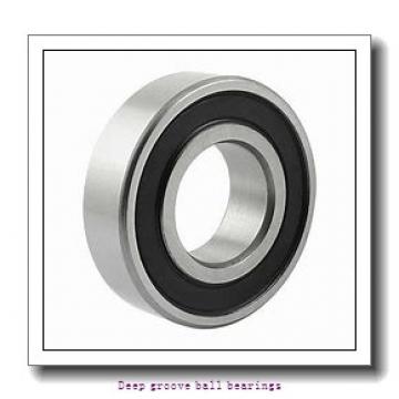 100 mm x 150 mm x 24 mm  skf 6020-2RS1 Deep groove ball bearings