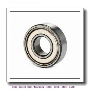 55 mm x 90 mm x 18 mm  timken 6011-2RS-C3 Deep Groove Ball Bearings (6000, 6200, 6300, 6400)