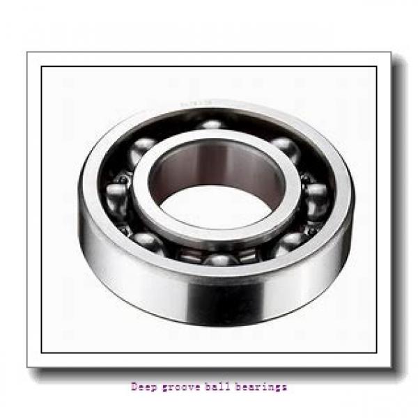 10 mm x 35 mm x 11 mm  skf W 6300-2Z Deep groove ball bearings #1 image