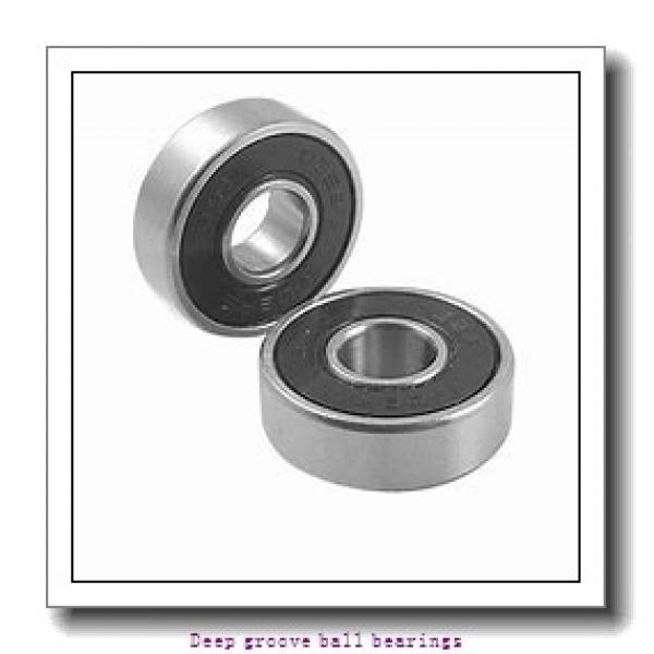12.7 mm x 28.575 mm x 7.938 mm  skf D/W R8-2RS1 Deep groove ball bearings #1 image