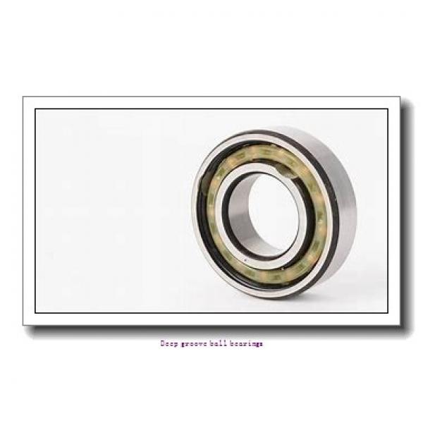12 mm x 24 mm x 6 mm  skf W 61901-2RS1 Deep groove ball bearings #1 image