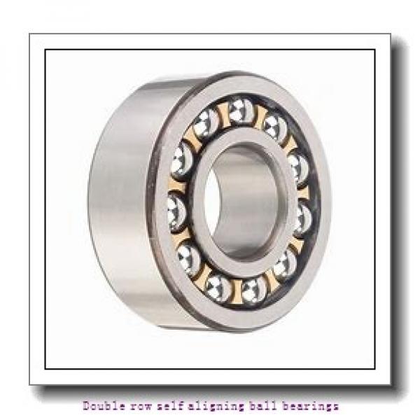 25 mm x 62 mm x 24 mm  SNR 2305G15C3 Double row self aligning ball bearings #1 image