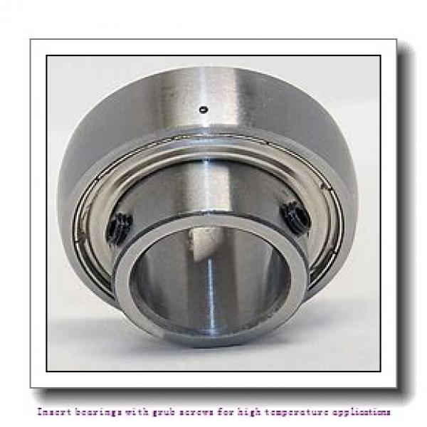 35 mm x 72 mm x 42.9 mm  skf YAR 207-2FW/VA201 Insert bearings with grub screws for high temperature applications #2 image
