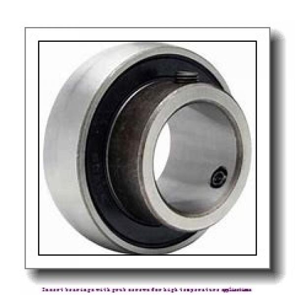 40 mm x 80 mm x 49.2 mm  skf YAR 208-2FW/VA228 Insert bearings with grub screws for high temperature applications #2 image