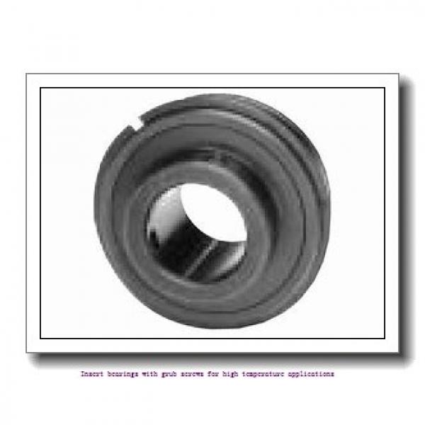 25.4 mm x 52 mm x 34.1 mm  skf YAR 205-100-2FW/VA201 Insert bearings with grub screws for high temperature applications #2 image
