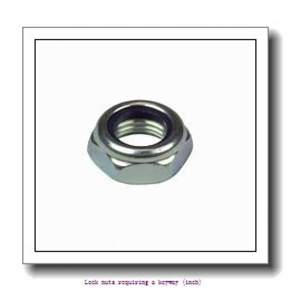 skf AN 15 Lock nuts requiring a keyway (inch) #1 image